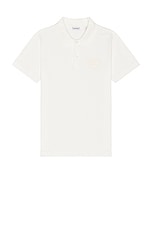 Burberry Short Sleeve Polo in Chalk, view 1, click to view large image.