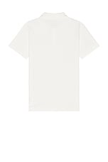 Burberry Short Sleeve Polo in Chalk, view 2, click to view large image.