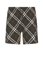 Burberry IP Check Swim Short in Snug Ip Check, view 1, click to view large image.