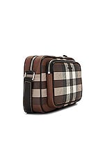 Burberry Paddy Bag in Dark Birch Brown, view 4, click to view large image.