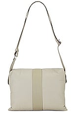 Burberry Shoulder Bag in Hunter, view 2, click to view large image.