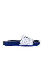 Burberry Melroy Sandal in Blue, view 1, click to view large image.