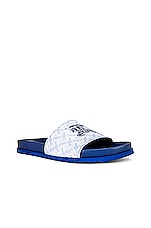 Burberry Melroy Sandal in Blue, view 2, click to view large image.
