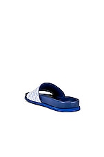 Burberry Melroy Sandal in Blue, view 3, click to view large image.