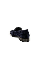 Burberry Wayne Loafer in Twilight Navy, view 3, click to view large image.