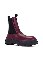 Burberry Gabriel Boot in Plum, view 2, click to view large image.