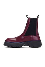 Burberry Gabriel Boot in Plum, view 5, click to view large image.