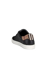 Burberry Sneaker in Black, view 3, click to view large image.