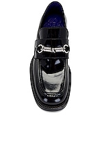 Burberry Loafer in Black, view 4, click to view large image.