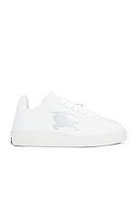 Burberry Sneaker in White, view 1, click to view large image.