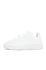 Burberry Sneaker in White, view 5, click to view large image.