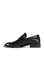 Burberry Shield Loafer in Black, view 5, click to view large image.