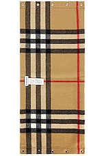 Burberry Washed Snood in Archive Beige, view 3, click to view large image.