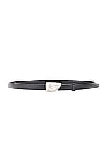 Burberry Shield Belt in Black, view 1, click to view large image.