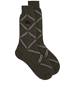 Burberry Dress Sock in Snug, view 1, click to view large image.