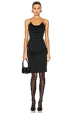 Burberry Melina Midi Dress in Black, view 1, click to view large image.