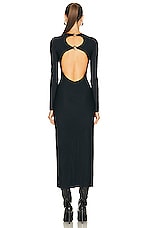 Burberry Corrine Gown in Black, view 3, click to view large image.