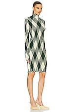 Burberry Long Sleeve Dress in Ivy Pattern, view 2, click to view large image.