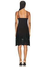 Burberry Lace Slip Dress in Snug, view 3, click to view large image.