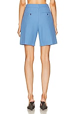 Burberry Tailored Short in Cool Cornflower Blue, view 3, click to view large image.