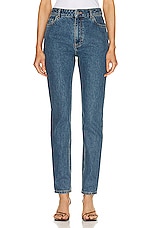 Burberry Balin Skinny Jean in Classic Blue, view 1, click to view large image.