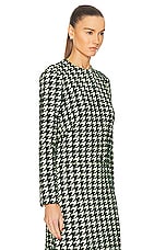 Burberry Fitted Cardigan in Ivy Pattern, view 2, click to view large image.