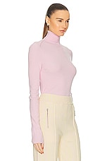 Burberry Turtleneck Sweater in Cameo, view 2, click to view large image.