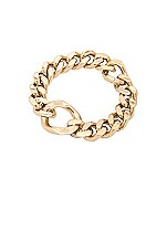 Burberry Chain Bracelet in Light Gold, view 1, click to view large image.