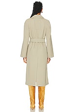 Burberry Trench Coat in Hunter, view 3, click to view large image.