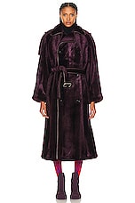 Burberry Trench Coat in Clove, view 1, click to view large image.