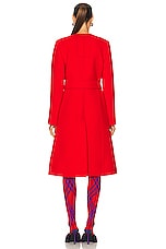Burberry Belted Coat in Pillar, view 3, click to view large image.