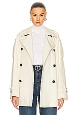 Burberry Belted Coat in Calico, view 1, click to view large image.