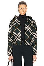 Burberry Check Jacket in Ivy Check, view 1, click to view large image.