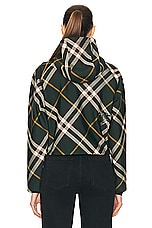 Burberry Check Jacket in Ivy Check, view 4, click to view large image.