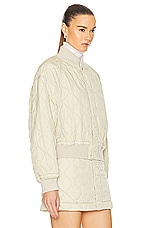 Burberry Bomber Jacket in Soap, view 3, click to view large image.