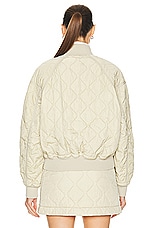 Burberry Bomber Jacket in Soap, view 4, click to view large image.