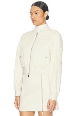 Burberry Bomber Jacket in Plaster, view 4, click to view large image.