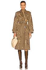 Burberry Pedley Coat in Honey, view 1, click to view large image.
