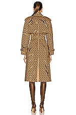 Burberry Pedley Coat in Honey, view 4, click to view large image.