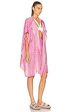 Burberry Cape in Bubblegum Pink, view 2, click to view large image.
