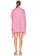 Burberry Cape in Bubblegum Pink, view 3, click to view large image.