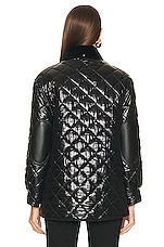 Burberry Puffer Jacket in Black, view 5, click to view large image.