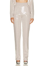 Burberry Carina Pant in Beige Melange, view 1, click to view large image.