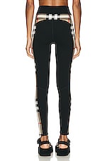 Burberry Athleisure Legging in Black, view 4, click to view large image.