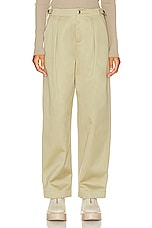 Burberry Tailored Pant in Hunter, view 1, click to view large image.
