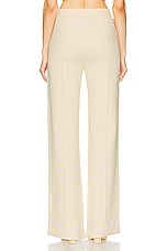 Burberry Zipper Pocket Trouser in Cameo IP Pattern, view 3, click to view large image.
