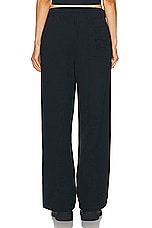 Burberry Straight Leg Jogger in Black, view 3, click to view large image.