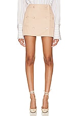 Burberry Trench Skirt in Pale Nude, view 1, click to view large image.