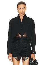 Burberry Long Sleeve Shirt in Black, view 1, click to view large image.