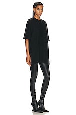 Burberry Lace T-shirt in Black, view 2, click to view large image.